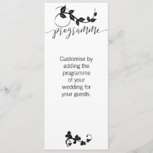 Programa de Celebração de Casamento