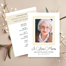 Convites Programa de Celebração de Fotos com Quadro Imprimí