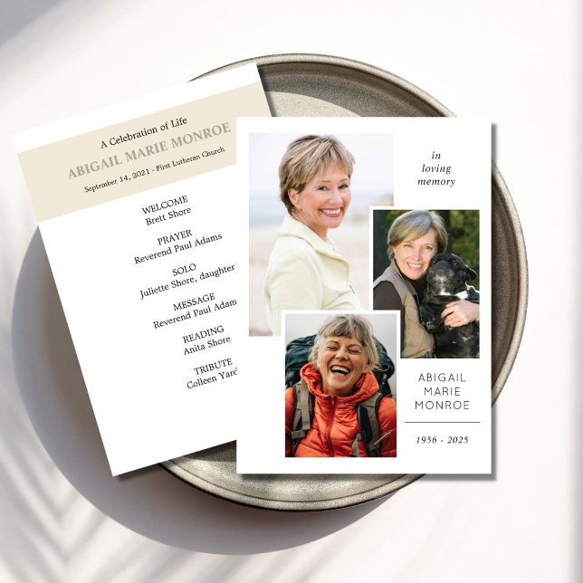 Convites Programa de Celebração de Fotos com Quadro Imprimí (Criador carregado)