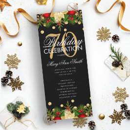 Convites Programa de Festa de aniversário de 70 de Férias D