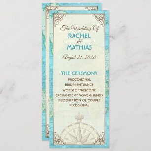 Convites Programa viagem Wedding