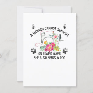 Convites Projeção  A Mulher Não Pode Sobreviver Apenas A