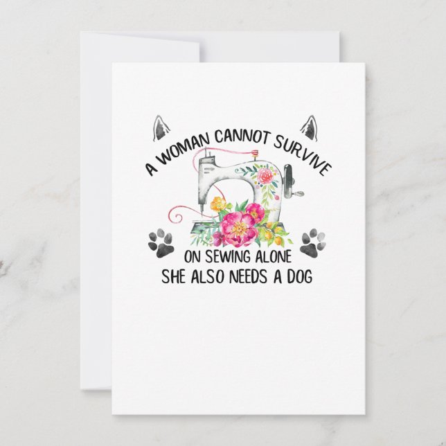 Convites Projeção| A Mulher Não Pode Sobreviver Apenas Ao C (Frente)