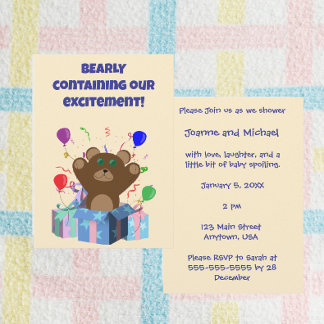 Convites Projeto Editável de Quase Contendo Nossa Excitação