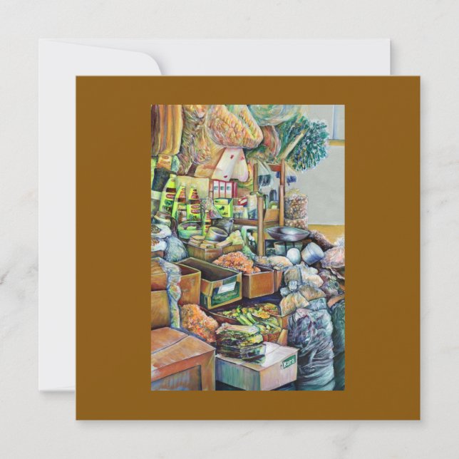 Convites Promessas encantadoras do Tekka Center, Singapura (Frente)