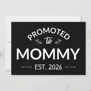 Convites Promovida a Mamãe Est. 2026 II