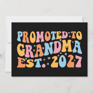 Convites Promovida Para Avó Est 2027 Nova Nana