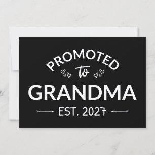 Convites Promovida Para Avó Est 2027 Nova Nana II