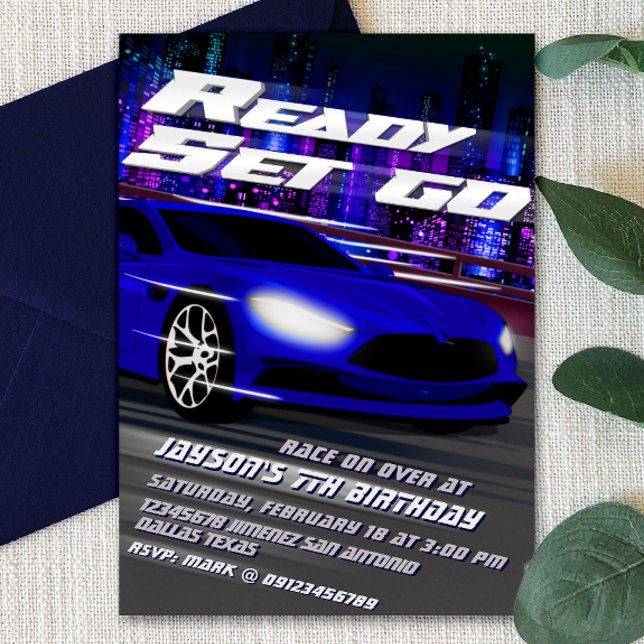 Convites Pronto Partida Já - Correndo  (Criador carregado)