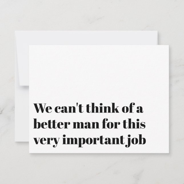 Convites Proposta de Celebrante Engraçada Casar Conosco Con (Frente)