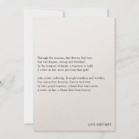 Proposta de Dama de Honra para Cunhada com poema