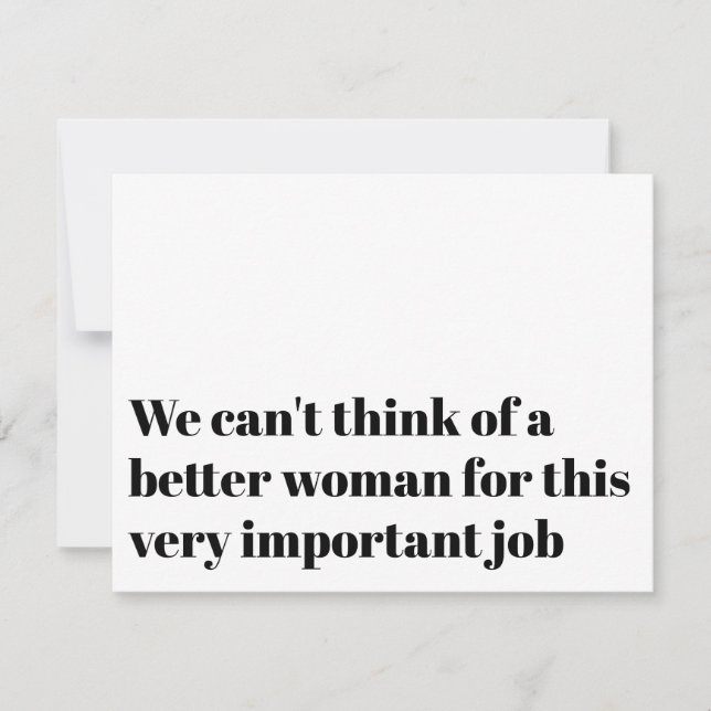 Convites Proposta de Oficiante Engraçada Casar Conosco Conv (Frente)