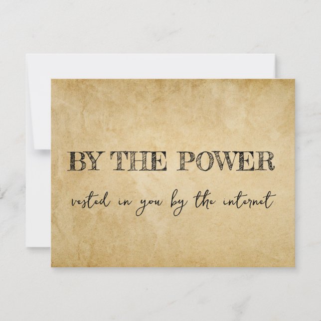 Convites Proposta de Oficiantes Engraçados: 'Case Conosco'  (Frente)