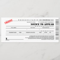 Proposta de Padrinho de Casamento Citação da Políc