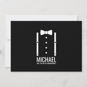 Convites Proposta de Padrinho de casamento Personalizado de