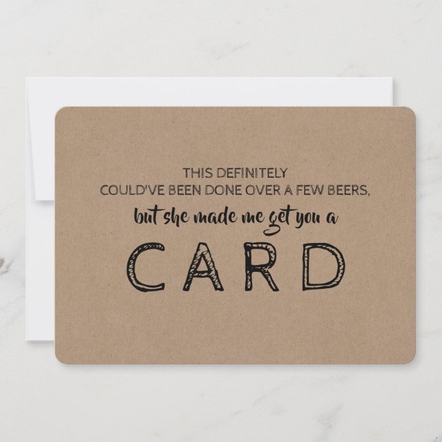 Convites Proposta de PADRINHO engraçada (Frente)