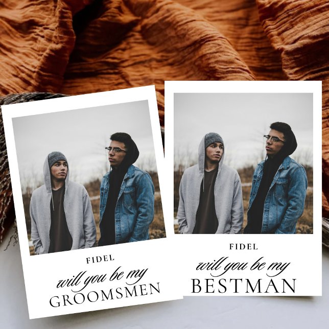Convites Proposta de Padrinhos de casamento de Fotografia c (Criador carregado)