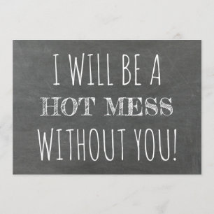 Convites Proposta engraçada da dama de honra/madrinha de