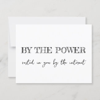 Convites Proposta Oficiais Humorística: "Us Casados Únicos"