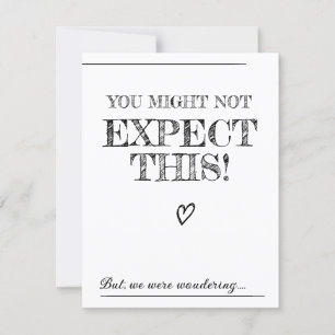 Convites Proposta oficial.Você nos casado?