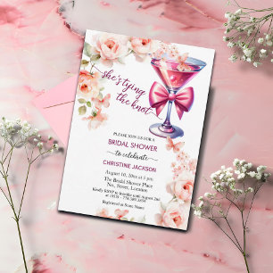 Convites Prosecco Glass Ela é Chá de panela Casando