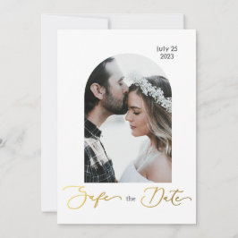 Convites Proteger a foto da data, script de ouro