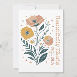 Convites Psalm Boho Christian Inspirationa