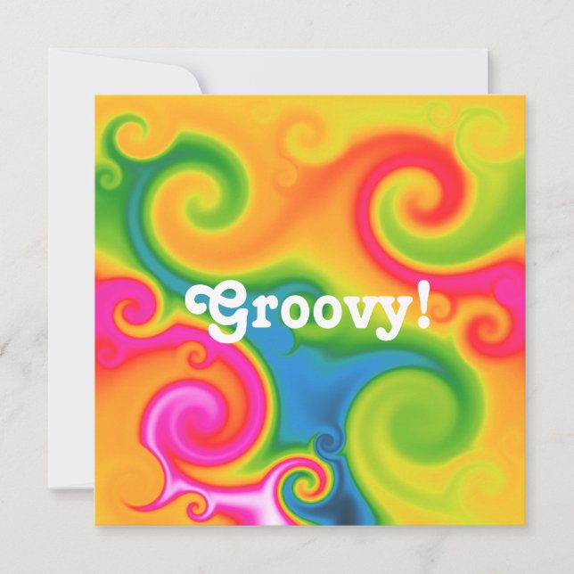 Convites Psicodélico (Frente)