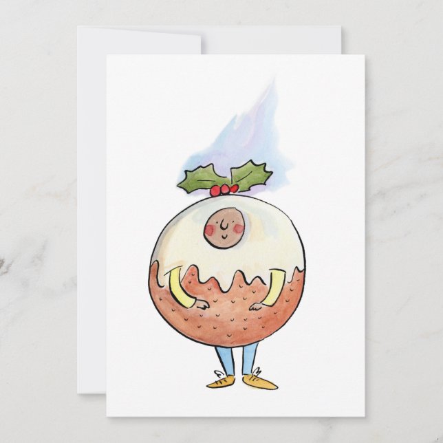 Convites Pudim de Natal (Frente)