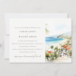 Convites Puerto Vallarta México Jantar de Ensaios em Aquare
