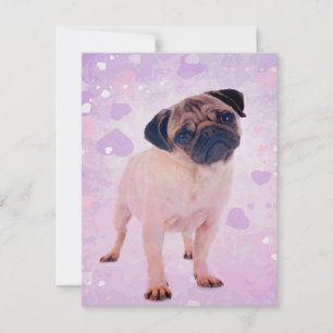 Convites Pug Dog