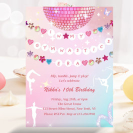 Convites Pulseira de Amizade na Minha Era de Ginástica