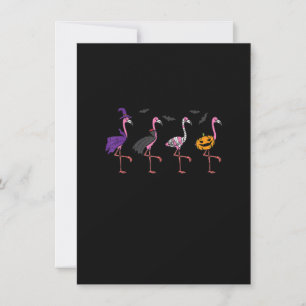 Convites Pumpkin Flamingo Bird, Vampiro de bruxas - Custo d