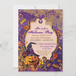 CONVITES PUMPKIN HALLOWEEN PARTITY