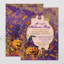 CONVITES PUMPKIN HALLOWEEN PARTITY