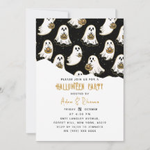Pumpkin Moderno e Halloween Fantasma