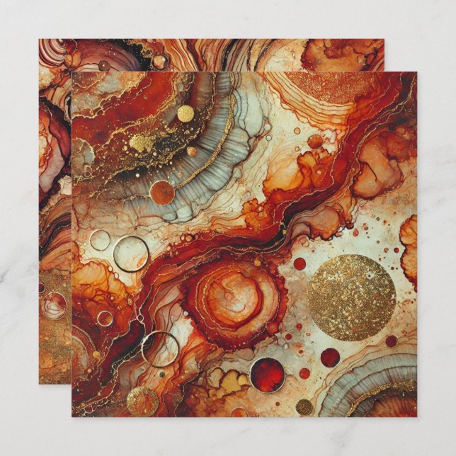 Convites Pumpkin Pumpkin Spice Álcool Scrapbook (Frente/Verso)