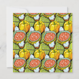 Convites Pumpkins, Sopa e Fundo Raspado