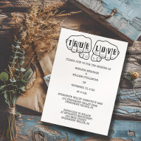 Punk Rock Tattoo Mãos Negras e Brancas Minimalista