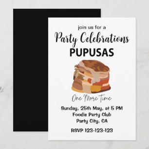 Convites Pupusas Salvadorenhas Pão Salvadorenho Pupusas
