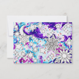 Convites Purple Christmas