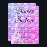 Convites Púrpura Rosa Paris Doce Dezesseis Festas de aniver<br><div class="desc">Pink e Purple Ombre Paris França Torre Eiffel e Chandelier Sweet Dezesseis Convites de festas judaicos. Este convite é perfeito para a Festa de aniversário Paris Sweet 16,  que procura comemorar no estilo.</div>