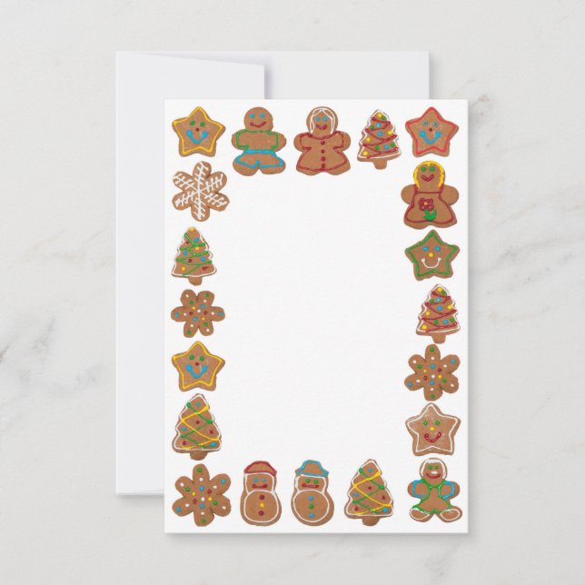 Convites Quadro de cozinheiros de Natal (Frente)