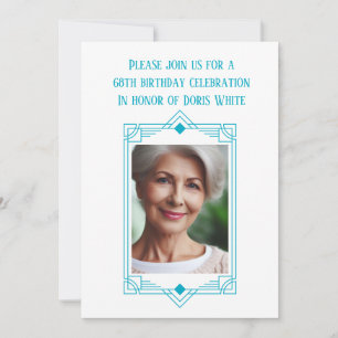 Convites Quadro de Fotografias Personalizado da 68ª Festa d