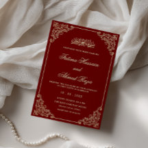 Quadro de Renda Vitoriana Dourado Burgundy Casamen