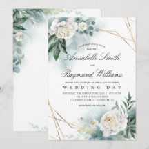 Quadro Dourado de Florestas Brancas | Casamento de