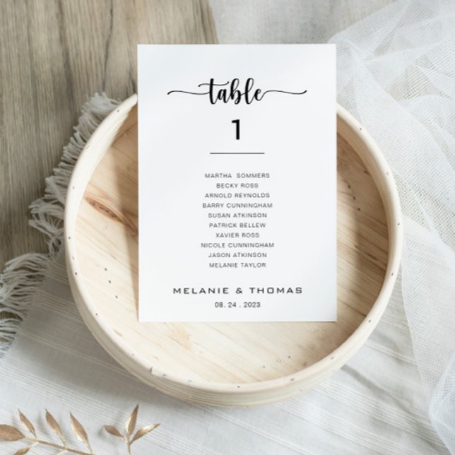 Convites Quadro Formal de Caligrafia Número 1 Quadro Sentad (Criador carregado)