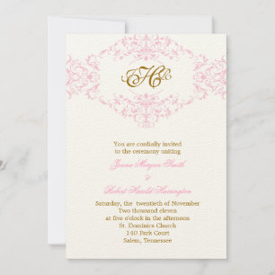 Convites Quadro Ornamental Vintage