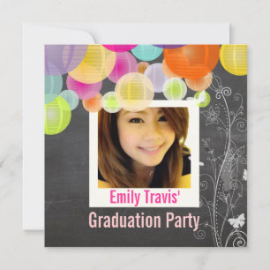 Convites Quadro PixDezines, fiesta para festa ao ar livre