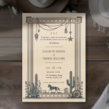 Quadro Rustic Vintage Cowboy Casamento Horse Cactu